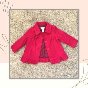 Baby girls 18M peacoat.